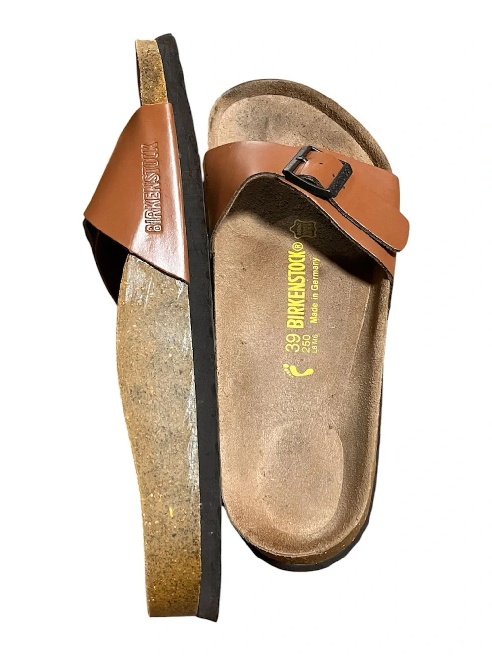 Birkenstock Madrid Brown Birko-Flor Shoes